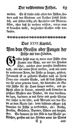 Das XXVI Kapitel. - Das XXX Kapitel.