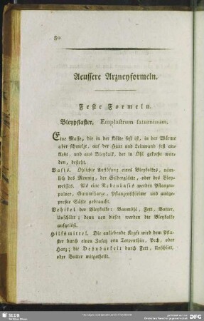 Aeussere Arznyformeln