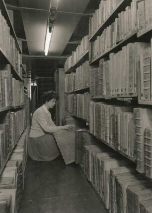 Berlin-Mitte, Unter den Linden 8. Staatsbibliothek zu Berlin. Magazin