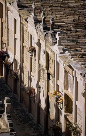 Spanien. Mallorca. Andratx. Friedhof