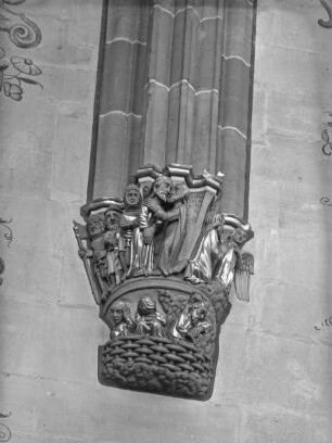 Ölbergszene und Judaskuss