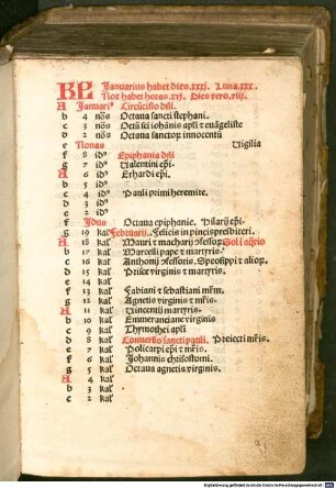 Breviarium Frisingense : im Auftrag von Sixtus von Tannberg, Bischof von Freising. [I, 1-5 und II, 1-8], 2