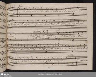 Recitativo: Manco mal nel boschetto