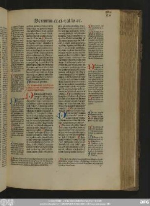 De immunitate ecclesiarum cimiteriorum et aliorum locorum religiosorum.