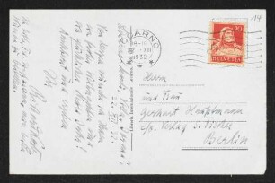Brief von Richard Katz an Gerhart Hauptmann und Margarete Hauptmann