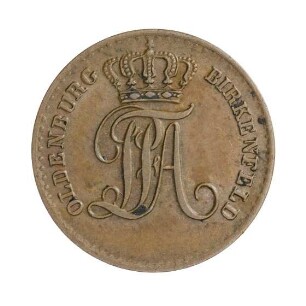 Münze, Pfennig, 1848