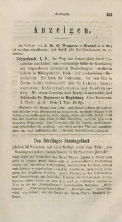 423-424 Werbung