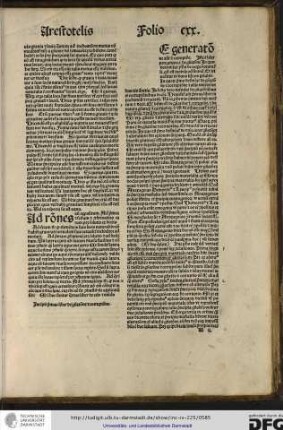 Iste est liber perigeneos id est de generatione, in quo determinat philosophus de corpore naturali, quid est mobile ad formam.
