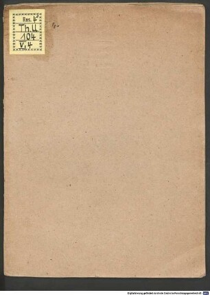 Ein gutte trostliche predig vo[n] der wirdigen bereytung zu dem hochwirdigen Sacrament Doctor Martini Luther Augustiner tzu Wittenberg