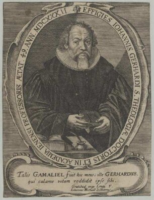 Bildnis des Iohannis GerhardusBildnis Johann Gerhard