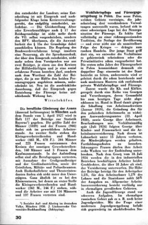 Helene Scheininger: Wohlfahrtspflege und Fürsorgegesetzgebung in Polen [Fürsorgewesen]