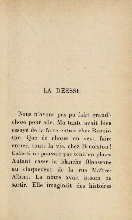 La déesse