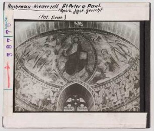Reichenau, Niederzell, S. Peter und Paul: Apsis, Jüngstes Gericht