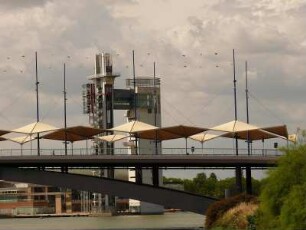 Expo-Gelände von 1992 und Brücke über den Rio Guadalquivir