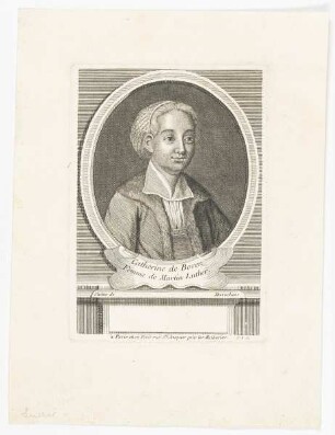 Bildnis der Catherine de Boren
