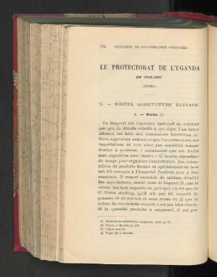 Le Protectorat De L'Uganda En 1906-1907