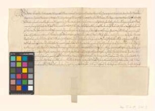 . wie Rep. 23A Kurmärkische Stände Nr. O.374 ... über 4500 Taler zu 6 % Jahreszins, datiert Johannis baptistae [15]95 für Ludwig von der Gröben auf Kotzeband (Kotzbandt).