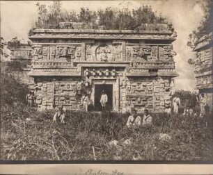 Las Monjas in Chichén Itzá (Sammlung Richard Wegner 1869/1931)