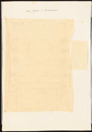 Hagia Sophia, Konstantinopel: Zwei Grundrisse