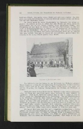 Rathaus in Tondern um 1860