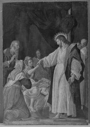 Die Auferweckung der Tochter des Synagogenvorstehers Jairus