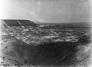 Painted Desert : Blick in ein Tal im Painted Desert-Wüstengebiet