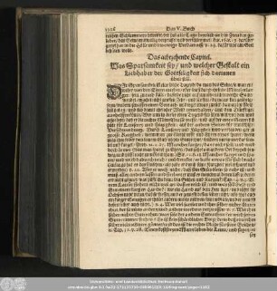 Das achtzehende Capitel. Was Sparsamkeit sey/ und welcher Gestalt ein Liebhaber der Gottseligkeit sich darinnen üben soll.