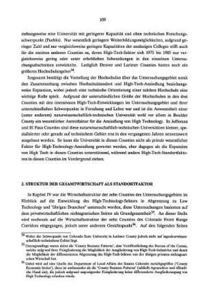 2. Struktur und Gesamtwirtschaft als Standortfaktor
