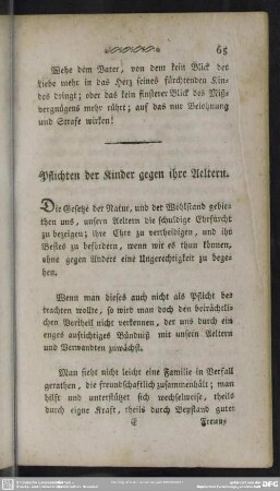 Pflichten der Kinder gegen ihre Aeltern