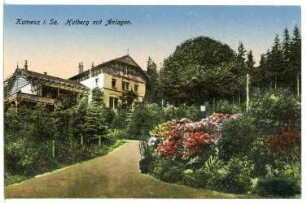 Kamenz. Hutberg mit Anlagen
