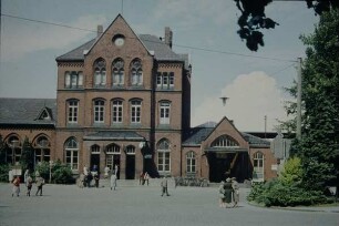 Bahnhof, Detmold; farbig