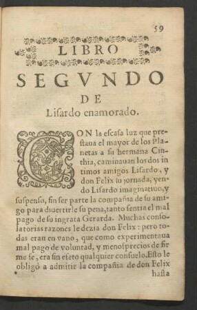 Libro Segundo