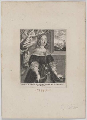 Bildnis der Maria Renata Fvggera