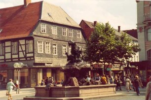 Marktplatz 1980. Detmold