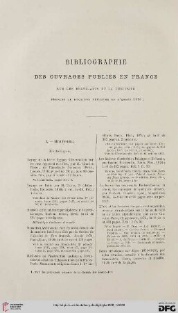 Bibliographie des ouvrages publiés en France sur les Beaux-Arts et la curiosité