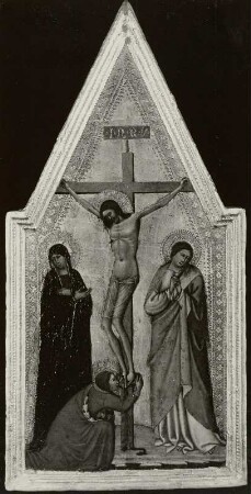Christus am Kreuz mit Maria, Johannes und Magdalena
