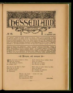 No. 18, 15. September 1888