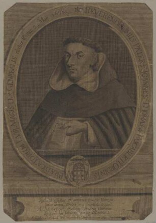 Bildnis des Joannes Thomas de Rocaberti