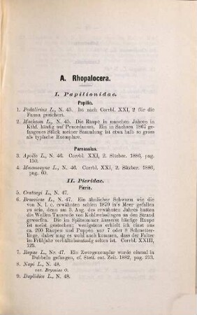 Baltische Lepidopteren-Fauna