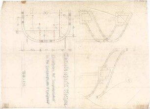 Billing, Hermann; Singen; Krankenhaus - Hauptbau, Eingangshalle, Geländer (Details)
