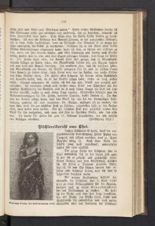 Tischlereibericht aus Choi