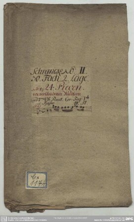 24 Instrumental pieces - Mus.2-N-13,6 : orch