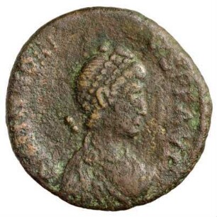 Münze, Aes 3, 395 - 401 n. Chr.