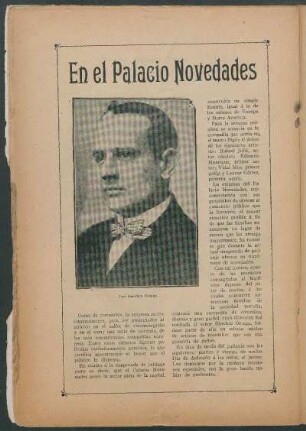 En el Palacio Novedades