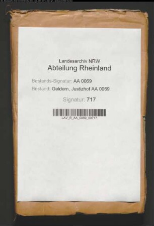 Supplikant Wilhelm Stroncken gegen Hendrich Mickenschryver, Kaufmann zu Kaldenkirchen, wegen der dem Letzteren übertragenen moersischen Pfandschaft