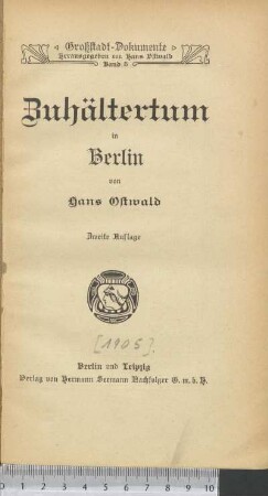 Zuhältertum in Berlin