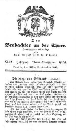 39. Stueck, 30. September 1850