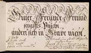 Nürnberger, Jacob [Hochfürstlicher Bayreuthischer AmbtsVerwalter und Richter zu Hohenberg]. Hohenberg [1739-1742].