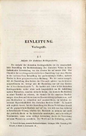 Deutsche Staats- und Rechtsgeschichte : ein Lehrbuch in zwei Bänden, 2,1. Geschichte der deutschen Rechtsquellen