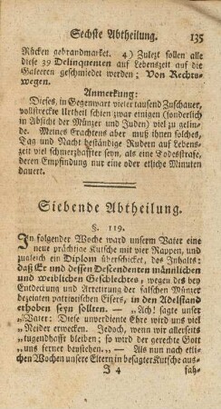 Siebende Abtheilung